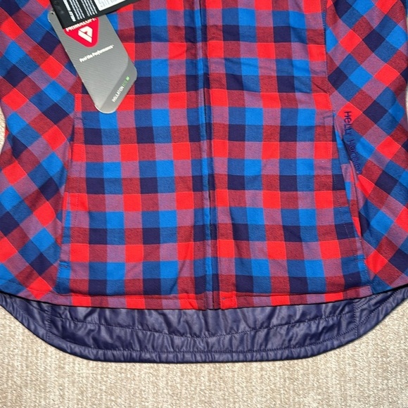 Helly Hansen Women's Size S Purple/Red/Blue Jotun Insulated Reversible Vest - Picture 7 of 13